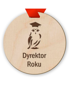 Medal dla dyrektora na dzień nauczyciela zakończenie szkoły przedszkola Dyrektor Roku